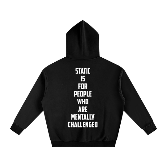 Static Oversize Fleeced Hoodie