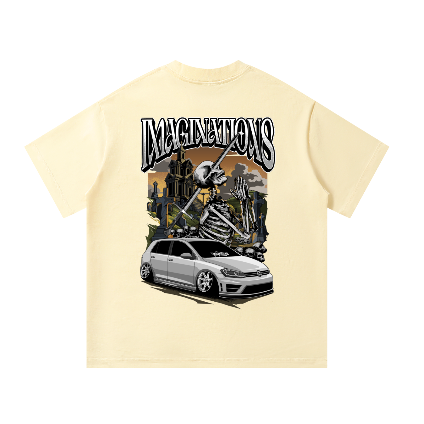Graveyard Oversized T-Shirt