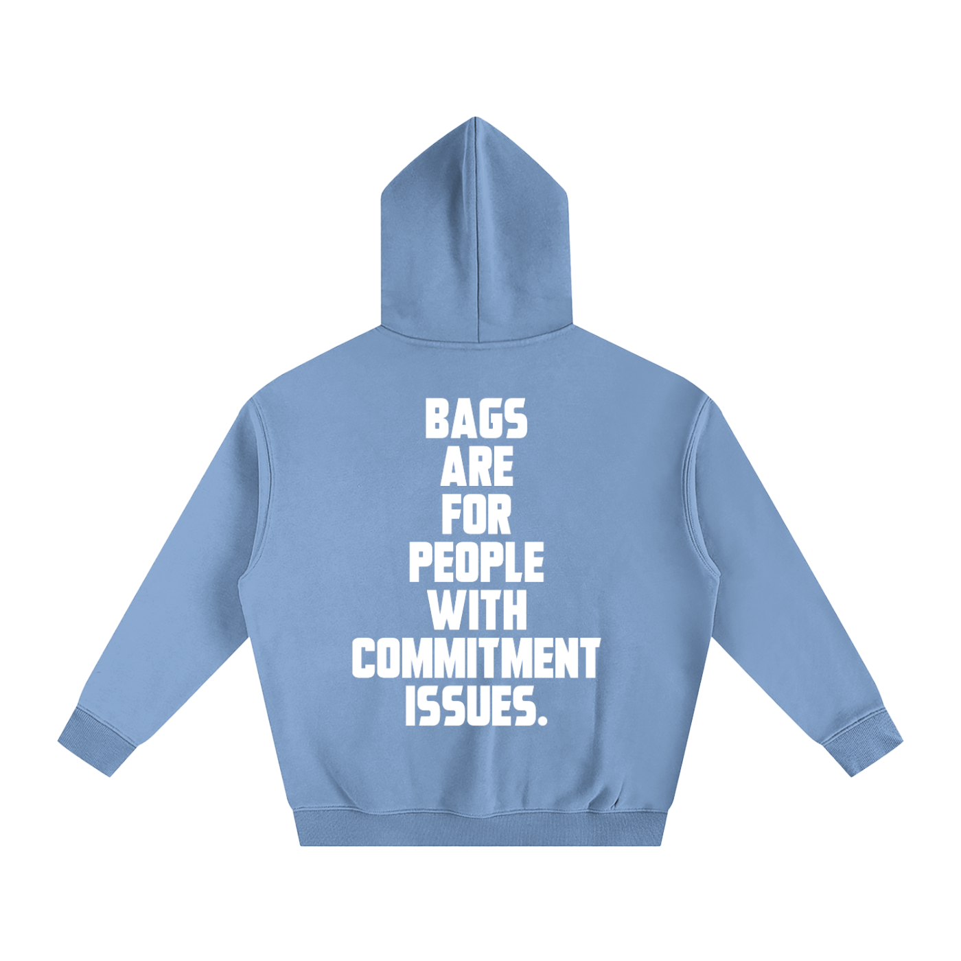 Bags Oversize Fleeced Hoodie
