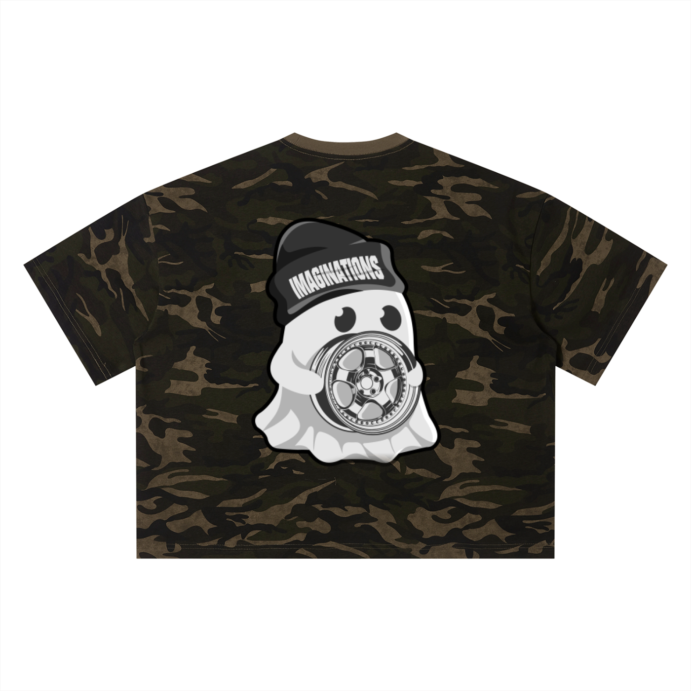 CAMO GHOST BOY SHIRT