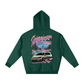 Retro Oversize Fleeced Hoodie