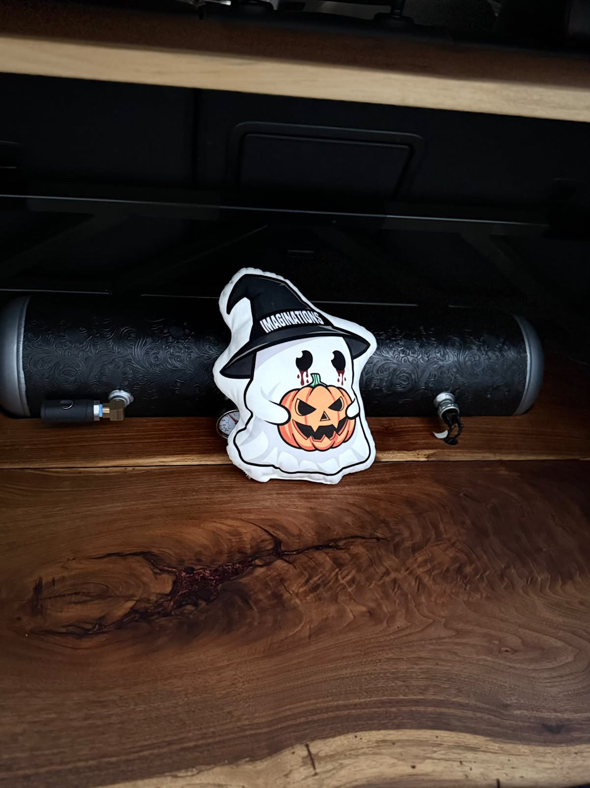 SPOOKY GHOST BOY PILLOW