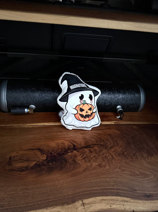 SPOOKY GHOST BOY PILLOW