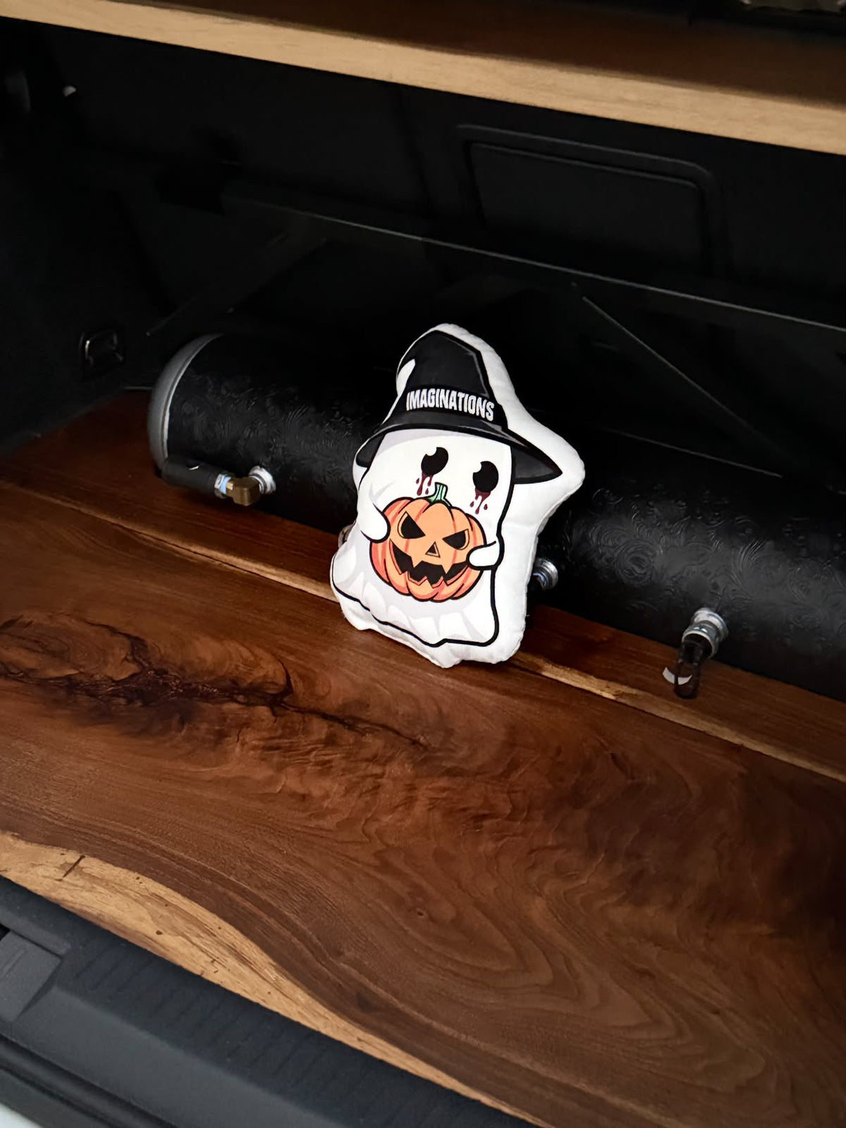 SPOOKY GHOST BOY PILLOW