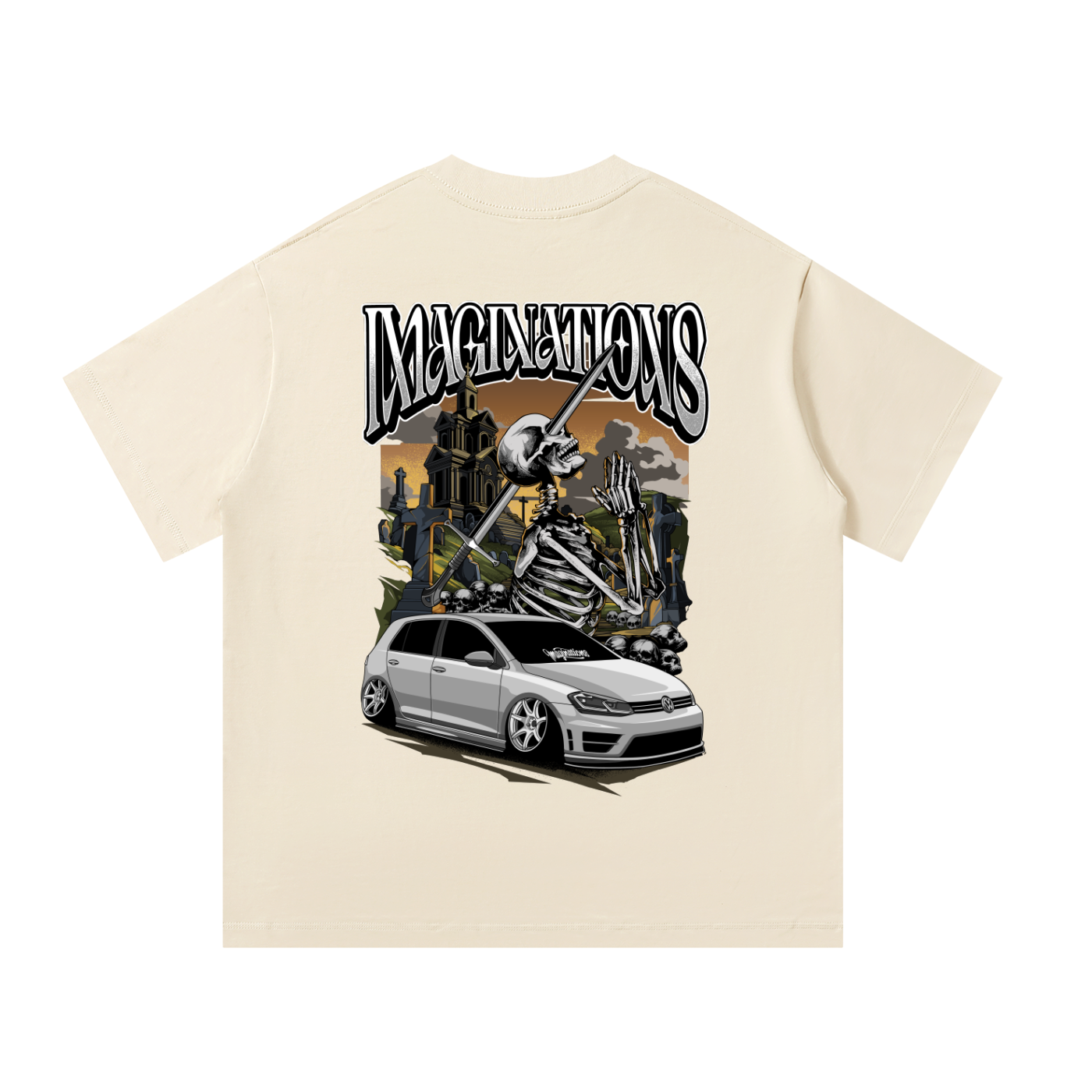 Graveyard Oversized T-Shirt