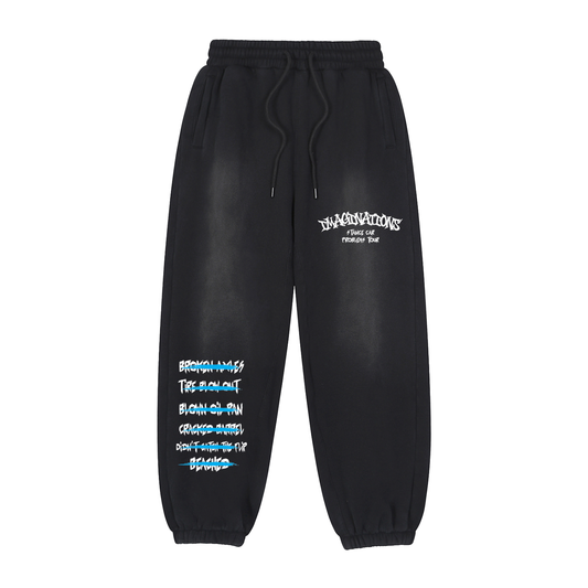 Vintage Washed Fleece Jogger Sweatpants