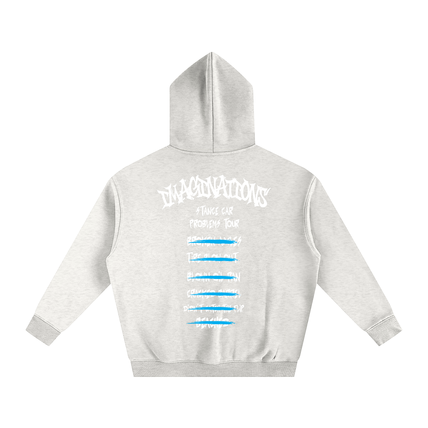 Oversize Stance Car Problems Tour Hoodie