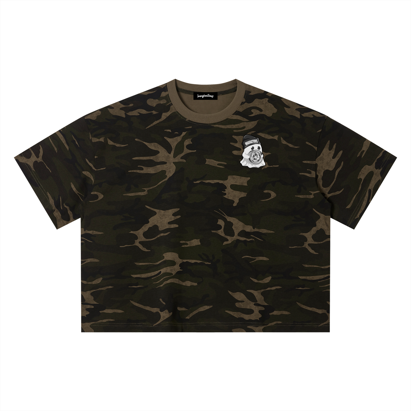 CAMO GHOST BOY SHIRT