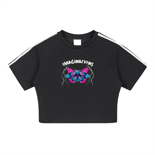 Evolve Taped Cooling Performance Crop Top
