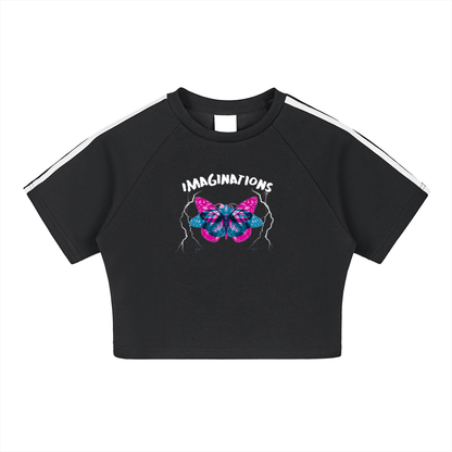 Evolve Taped Cooling Performance Crop Top