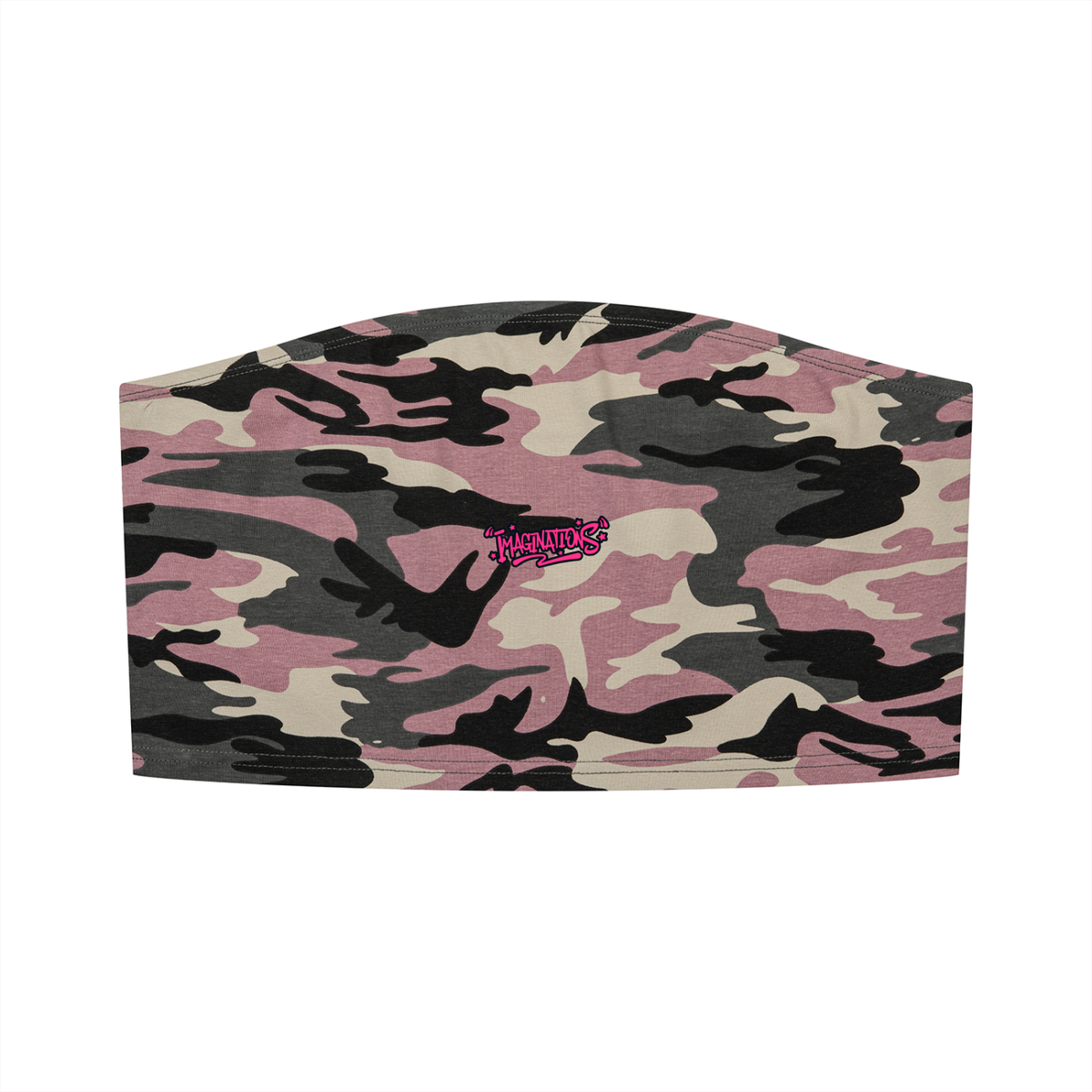 Camo Cropped Tube Top