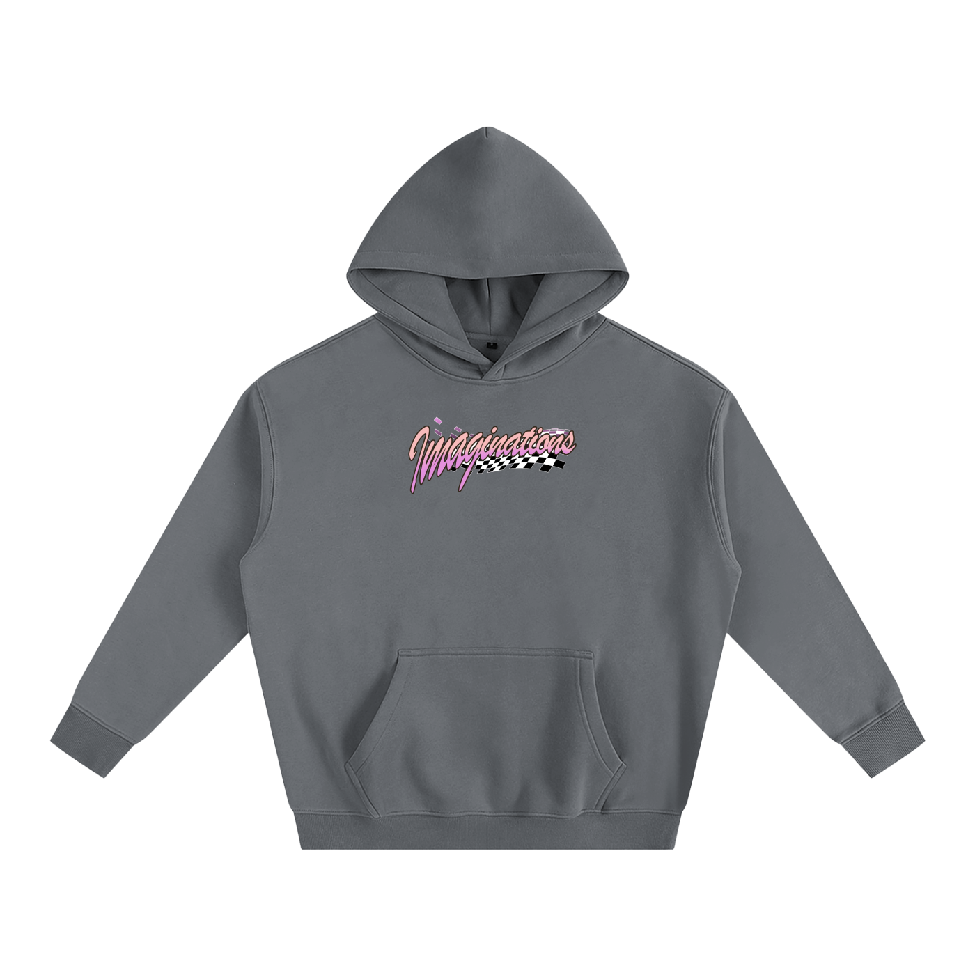 Retro Oversize Fleeced Hoodie