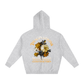 Flower Oversize Fleeced Hoodie