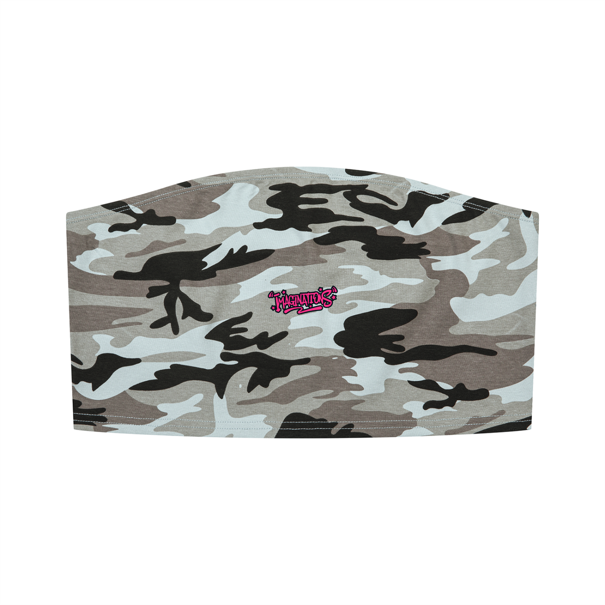 Camo Cropped Tube Top