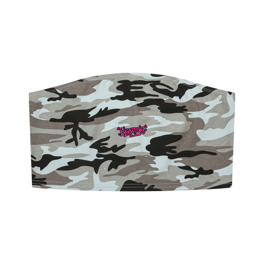 Camo Cropped Tube Top