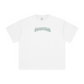 260GSM Unisex Heavyweight Re-Washed Distressed Crew Neck T-shirt White