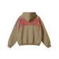 345GSM Men's Solid Color Pullover Hoodie Caramel