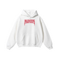 345GSM Men's Solid Color Pullover Hoodie White