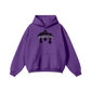 345GSM Men's Solid Color Pullover Hoodie Purple