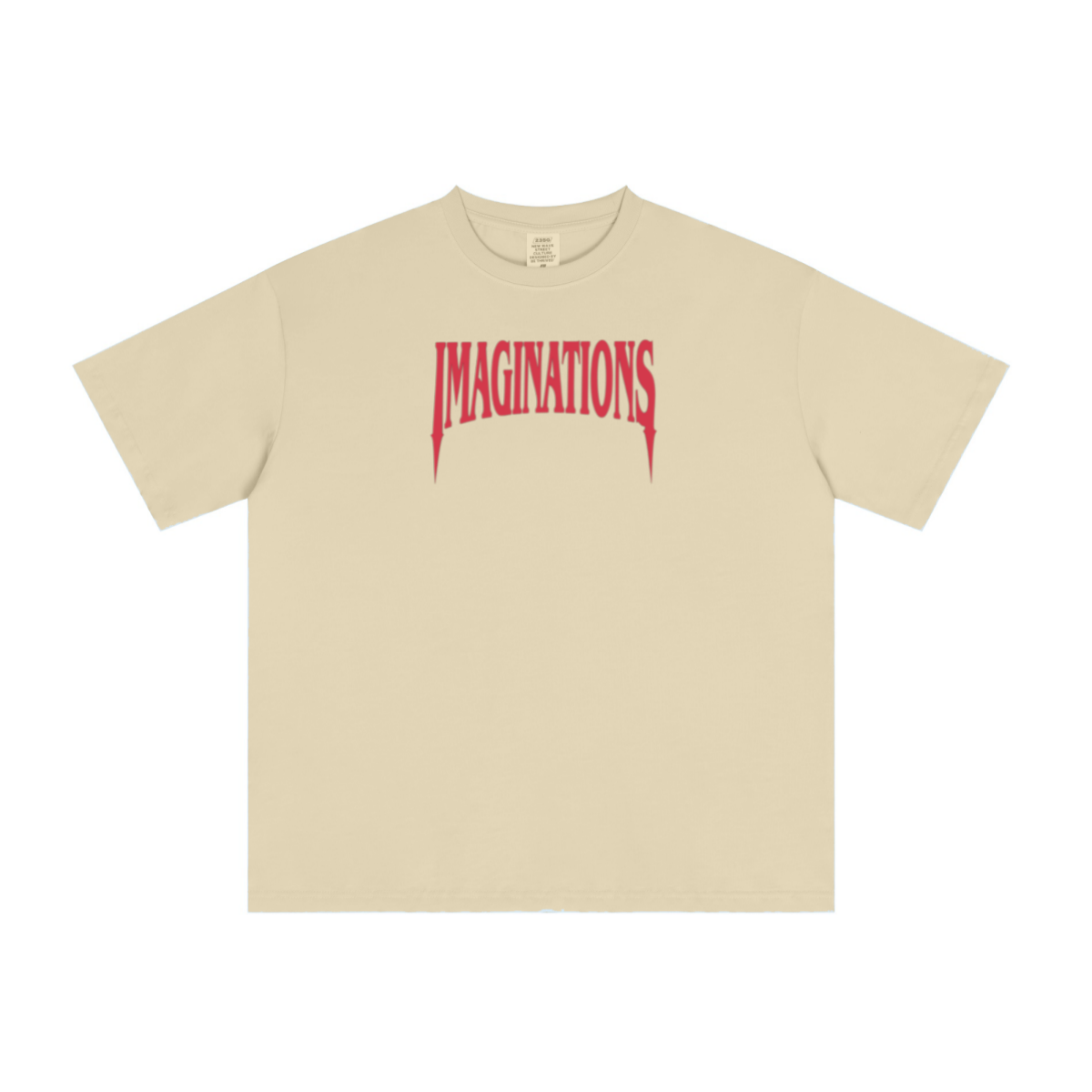235GSM Men's Low-Shrink Cool-Touch Cotton T-Shirt Light yellow