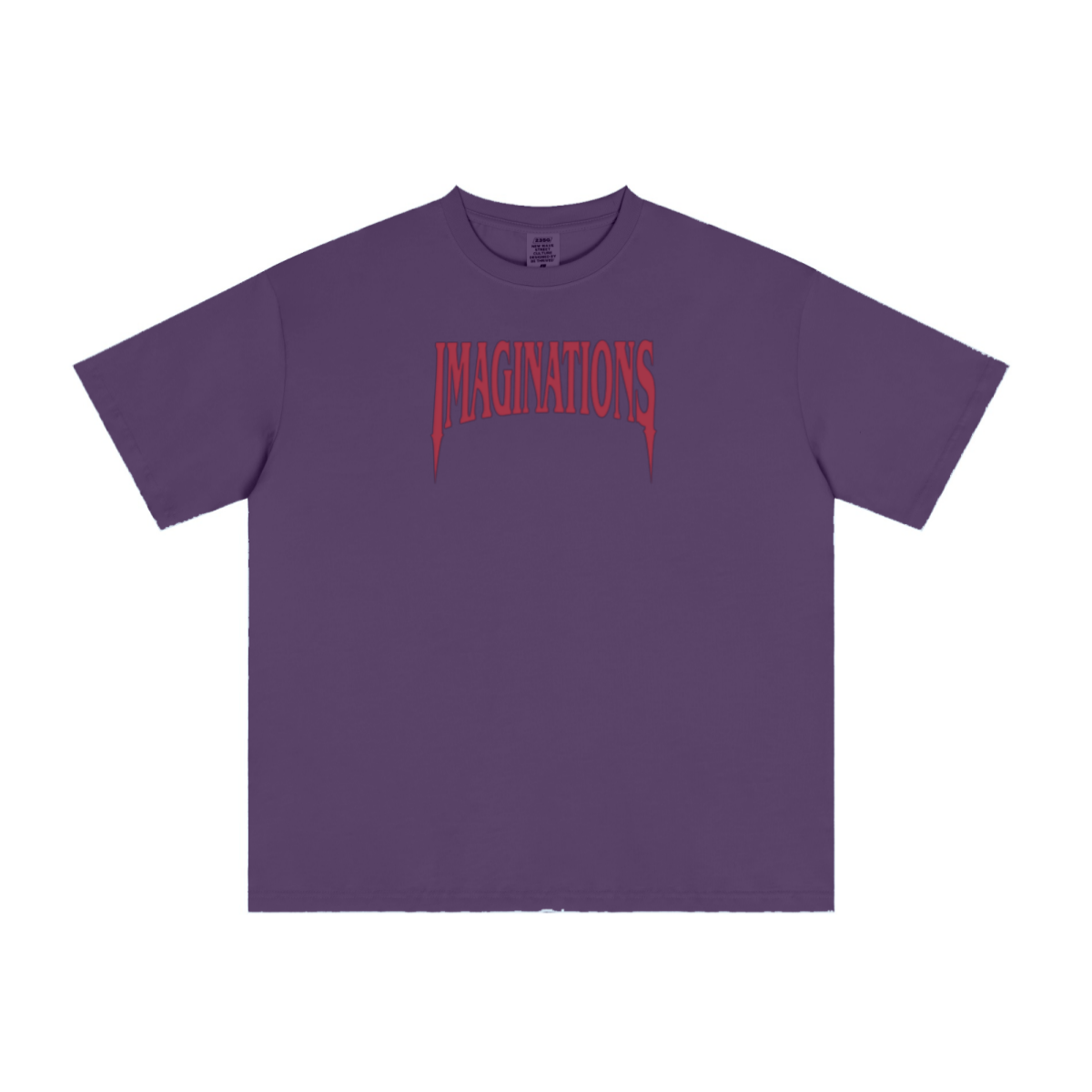 235GSM Men's Low-Shrink Cool-Touch Cotton T-Shirt Purple