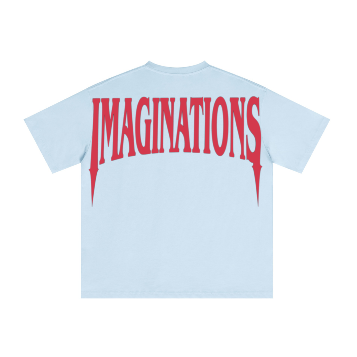 235GSM Men's Low-Shrink Cool-Touch Cotton T-Shirt Light blue
